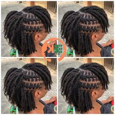 Your simple and beautiful natural twist #natural #twiststyles Natural Hair Stylists, Natural Twists, African Hair Braiding Styles, Natural Hairstyles For Kids, Twist Styles, Hair Twist Styles, Trendy Wedding Hairstyles