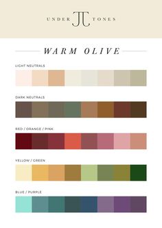 Color For Olive Skin Tone Clothes, Colors For Light Olive Skin Tone, Colors That Go With Olive Skin Tone, Olive Tone Color Palette