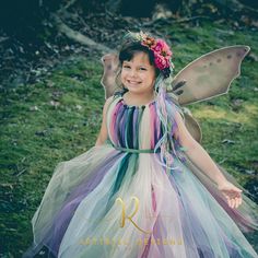 Woodland Princess, Costume Tutu, Butterfly Costume, Rustic Kitchen Design, Garden Fairy, Soft Tulle, Fairy Wings