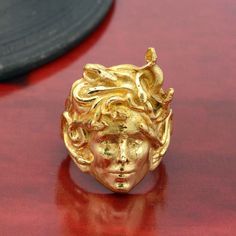 Product:-Ring Material:- Brass Size:- All size available Gold Gorgon Medusa Greek Ring, Mythology Jewellery,Mythology Lover Gift, Ancient Ring Best Friend Gift, Ring For Boyfriend,Gothic Jewellery ❥ Customers' satisfaction is our biggest priority, please contact us with any questions/queries for future or existing orders, and we will do our best to make sure you are happy with your order. ❥Please make sure to add the correct address during checkout. You can return your purchased item within 15 days after successful delivery. We offer a 100% "Money Back Guarantee" if you are not satisfied with your purchase. ❥If you are not satisfied with your purchased items then contact with us first before leaving negative or neutral feedback or opening disputes. We believe in solving the issues. Gold Gothic Jewelry For Anniversary, Gold Gothic Wedding Rings, Gothic Gold Rings For Anniversary, Mythology Jewelry Sonsofvikings, Handmade Gothic Gold Ring, Greek Mythology Rings, Greek Mythology Earrings, Luxury Gold Mythological Necklaces, Gorgon Medusa