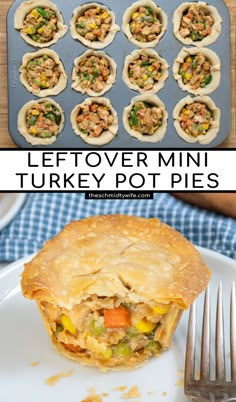 an image of mini turkey pot pies