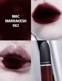 Lip Art Makeup, Lipstick Mac, Makeup Looks Tutorial, Grunge Makeup