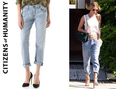 I  want these slouchy boyfriend jeans in the worst kind of way.  Rosie Huntington-Whiteley's Citizens of Humanity Dylan Boyfriend Jeans Denim On Denim Looks, Rosie Huntington, Huntington Whiteley, Fashion Awards, Rosie Huntington Whiteley, Celebrity Look, Citizens Of Humanity, Red Carpet Fashion, Winter Fashion Outfits