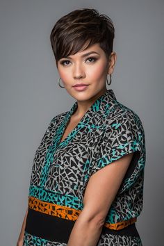 Add dimension to your short bob with highlights that make your hair pop. This look is all about subtle sophistication. #HighlightedBob #DimensionHair #ShortHairGoals Short Bob With Highlights, Short Hair Back, Bob With Highlights, Fabulous Hair, Short Haircut, Short Hair Haircuts, Pixie Cuts, Trendy Short Hair Styles