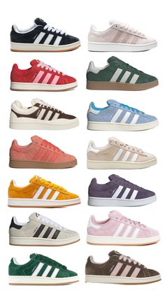 adidas campus sneaker inspo Europe Summer Outfits, Shoe Aesthetic, Summer Collage, Aesthetic Shoes