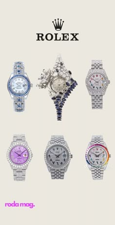 Diamond Rolex Watches Women, Woman’s Rolex Watch, Watch Swarovski, Swarovski Watch, Luxury Iced-out Silver Jewelry And Watches