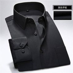 Brand Name: SinwoyanOrigin: CN(Origin)Material: PolyesterMaterial: COTTONApplicable Scene: BusinessShirts Type: Dress ShirtsSleeve Length(cm): FullStyle: FormalApplicable Season: Four SeasonsCollar: Square CollarClosure Type: Single BreastedItem Type: ShirtsSleeve Style: RegularGender: MENFabric Type: TwillPattern Type: SolidSize: Asian SizeMaterial: 40% cotton+60% Polyester Mens Fashion Dress Shirts, Oversized Shirt Men, Long Sleeve Dress Shirts, Men Dress Shirt, Dress Shirts For Men, Shirt Collar Pattern, Jackets Fashion Casual, Business Casual Shirts, Wedding Dress Men