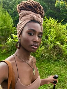 Boho Scarf Hairstyles, African Hair Wraps, Earthy Boho Aesthetic, Headscarf Styles, Women With Natural Hair, Headwrap Styles