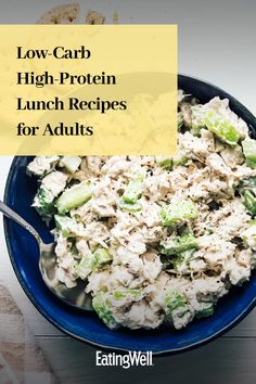 low carb high protein lunch recipes for adults