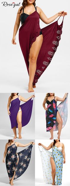 Free shipping over $45, up to 75% off, Rosegal plus size colorfu bikini cover ups ideas | #rosegal #womensfashion Mesh Bodycon Dress, Travel Wear, Fashion Sites, Knitted Bodycon Dress, Cover Ups, Swimwear Cover Ups, Swimwear Cover