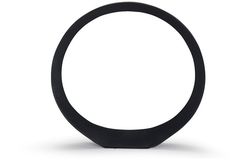 an image of a black ring on a white background in the shape of a circle