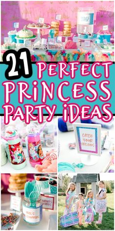 princess party ideas for girls and boys