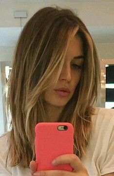 Dark Brunette Hair, Front Hair Styles, Hair Crush, Hair Inspiration Color, Long Hair Cuts, Hair Today, Great Hair