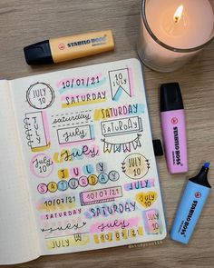 Bullet Journal Headings, Bullet Journal Paper, Bullet Journal Diy, Stabilo Boss