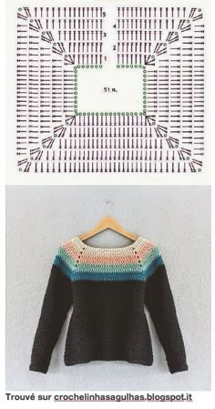 an image of the back and side of a sweater