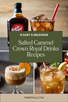 salted caramel crown royal drinks recipe