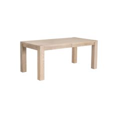 a wooden table on a white background with no one around it or the table top