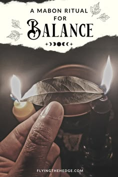 Spells For Balance, Mabon Candle Ritual, Autumn Equinox Spells, Mabon Ritual Pagan, Mabon Gratitude Ritual, Mabon Spells And Rituals, September Rituals, Mabon Celebration Ideas