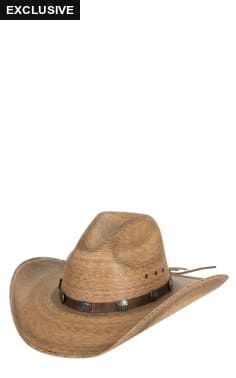 Adjustable Brown Panama Hat For Country Events, Summer Straw Hat For Western Events With Single Vent, Brown Straw Fedora For Western-themed Events, Southern Style Brown Straw Hat For Western-themed Events, Southern Style Brown Straw Hat For Western Events, Classic Brown Straw Hat For Western-themed Events, Rustic Natural Hats For Western-themed Events, Rustic Brown Panama Hat For Country Events, Rustic Natural Hat For Western-themed Events