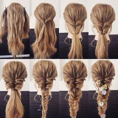 Easy Braids, Braided Hairstyles Tutorials, Hair Tutorials