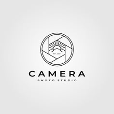 the camera logo is shown in black and white