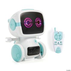 This clever remote control robot moves, makes fun sounds and even lets you disguise your voice! Use the wireless remote to send this robot effortlessly around ... Bug Gifts, Remote Control Robot, Kids Learning Toys, Science Kits, Play To Learn, Learning Toys, Gift List, How To Make Notes, New Toys