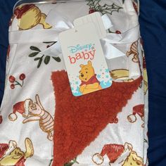 New Disney Baby Winnie The Pooh And Piglet Reversible Sherpa Christmas Blanket Disney Tapestry, Pooh Baby Blanket, Winnie The Pooh Blanket, Mickey Mouse Blanket, Baby Bottle Set, Baby Winnie The Pooh, Winnie The Pooh And Piglet, Disney Bedding, Pooh And Piglet