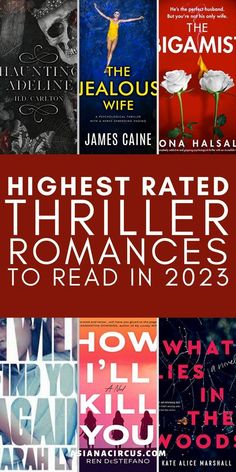 some books are stacked together with the words highest rated romances to read in 2013