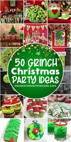 Ugly Sweater Grinch Christmas Party Ideas, Ugly Christmas Sweater Contest, Ideas For Food, Christmas Party Ideas, Grinch Christmas Party, Ugly Sweater Contest, Grinch Party, Ugly Holiday Sweater, Vacation Meals