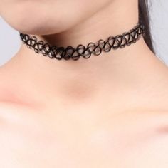 Welcome The Opportunity To Help Look Your Best And Feel Beyond Our Beauty Expectations. Try Our (Elastic Long -Lasting Stretchable Tattoo Choker Black Necklaces) Enough To Brighten Up Anyone's Day!!!!! Gender: Women Quantity: 8 Material: Black Elastic - Long Lasting Approx Size: 28 Cm (11") Long Package Type: All Products New Safety Bubble Wrap>>> Chokers Necklace Black, Tattoo Necklaces, Black Lace Choker Necklace, Tattoo Choker Necklace, Star And Moon Necklace, Tattoo Choker, Gold Moon Necklace, Cross Heart, Flower Cross