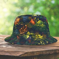 Fairy Moss Forest Bucket Hat| Fairycore Hat, Summer Hat, Festival Bucket Hat, Rave Hat, Festival Hat, Rave Wear, Forestcore Hat,Gift for Her First, it protected fishermen from rain in the 1900s. Now, the personalized bucket hat is making its way to the very top of fashion picks for all ages. Choose the seam lines, add your zaniest designs and patterns on the bucket hat and make a modern wardrobe staple come to life.  .: Material: 100% polyester .: Available in 2 sizes .: Two stitching color opti Fairycore Hat, Rave Hat, Fairy Moss, Moss Forest, Rave Hats, Festival Hat, Hat Summer, Summer Hat, Modern Wardrobe