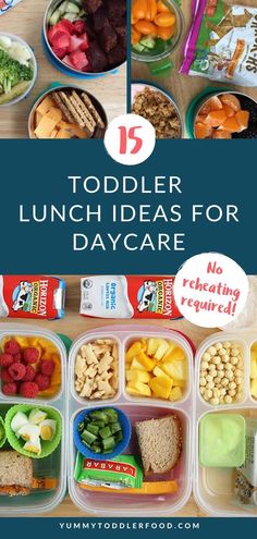 toddler lunch ideas for daycare