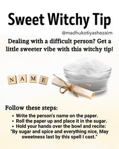 Is there someone whose negative attitude is bringing you down? A coworker who's always complaining, a friend who's overly critical, or a family member who spreads sour vibes?  This magickal tip focuses on infusing the situation with positive energy. It won't change the person overnight, but it can subtly shift their mood and make your interactions more pleasant. Stop People From Talking About You Spell, Herbal Witch, Witch Tools, Witchy Tips, Healing Tea, Negative Attitude, Traditional Witchcraft, Tarot Magic