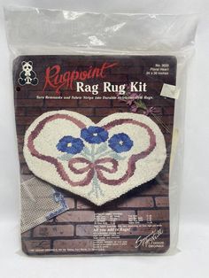 the kit includes a heart shaped rug