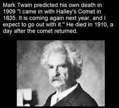 an old photo with the caption mark twain