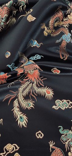 Our Chinese brocade has a rich quality with a premium feel. The elegance and beauty of this fabric is stunning. Coming in a variety of gorgeous designs this fabric is easily distinguishable amongst the rest. Perfect for all types of dressmaking, crafting, decorating and various other projects. *Colours may vary due to different screens. *Width 45 inches *Silk, Synthetic *Machine Washable *If you order more than 1 meter, fabric will come as one continuous length. *Fast Delivery For any bulk purchase discounts, large orders, combined postage, urgent special delivery requests, or any other questions please send us a message. Chinese Brocade, Dragon Chinese, Gold Medallion, Brocade Fabric, Special Delivery, Gorgeous Design, Dressmaking, Satin Fabric, Beautiful Fabric