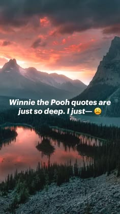 the quote winnie the pooh quotes are just so deep i just want to go