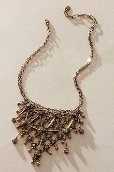 Add a stand-out touch to your necklace collection with this stunning piece featured in a timeless metal fabrication with triangle mesh detailing to add an effortlessly edgy finish to every 'fit. | For The Music Mesh Necklace by Free People in Gold Gold Fringe Necklace, Mesh Necklace, Free People Jewelry, Gold Fringe, Necklace Collection, Fringe Necklace, Metal Fabrication, Accessories Jewelry Necklace, Girls Night Out