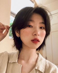 Tomboy Haircut, Short Hair Tomboy, Korean Short Hair, Asian Short Hair, Hair Inspiration Short, Shot Hair Styles, Girl Haircuts, Short Hair Haircuts, Girl Short Hair