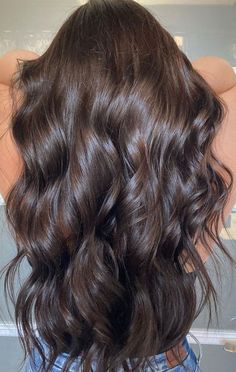 Mocha Hair Color Balayage, Dark Brown Hair Full Color, Coffee Colored Hair Brown, Cocoa Butter Hair Color, Coffee Inspired Hair Color, Dark Brown Solid Color Hair, Dark Brown Hair Golden Undertones, Rich Dark Brunette Hair Color