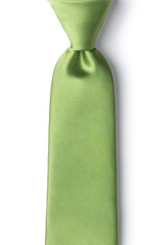 Suit up to perfection with the beautiful solid ties by Peter Hayer. This microfiber green tea tie features a refined satin finish, giving just the right amount of sheen that's perfect for formal events, important business meetings, or weddings. This durable tie is never short on style and you'll be receiving compliments for years to come. Imported. Spring Black Tie Solid Color Ties, Solid Color Ties For Black Tie Events In Spring, Solid Color Spring Ties For Black Tie Events, Classic Ties For Spring, Classic Green Formal Tie, Spring Formal Tie, Formal Ties For Spring, Elegant Green Tie For Spring, Elegant Green Spring Ties