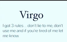 the words virgo are written in black and white