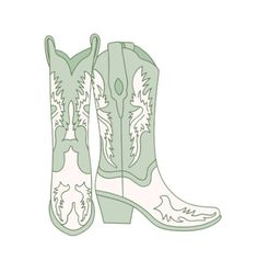 A super cute digital print of a cowboy boot! Download this pdf and size it according to your desire!! Green Cowboy Boots Aesthetic, Green Cowboy Boots, Cowboy Boots Aesthetic, Cowboy Boot Print, Dorm Prints, Boots Aesthetic, Boot Print, Cow Boy, Cowboy Boot