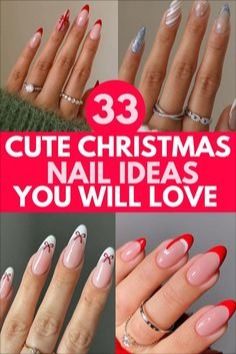 Cute Nail Christmas Designs, Acrylic Nails For Christmas Holiday, Christmas Design Nails Acrylic, Trendy Xmas Nails, Acyrilics Nails Christmas, December Christmas Nails, Holiday Nail Art Winter, Winter Nail Ideas Acrylic Square, Nails Acrylic For Christmas