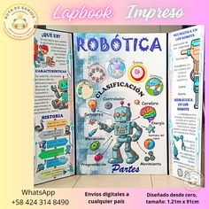 an advertisement for lapbook impreso in spanish