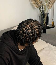 Y Twist Men, Twists Men Hair Black Man, Rope Twists Black Men, Kamakazi Twist Men, Rope Twist Men Hair, Mens Braid Styles, Black Men Twists, Braiding Styles For Men