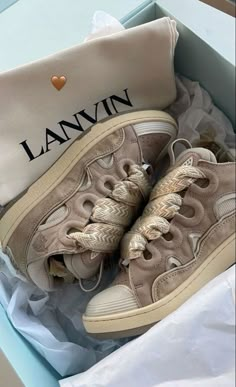 Lanvin Sneakers, Pretty Sneakers, Lanvin Shoes, Shoes Outfit Fashion, Fancy Shoes