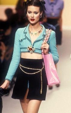 Serving Cvnt, Chanel Spring 1995, 90s Chanel, Chanel Spring Summer, Clothing Reference, Chanel Runway