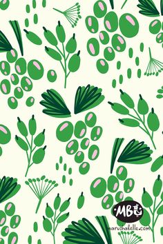 Grape Cutout Vector Pattern by Marusha Belle Grape Graphic, Grape Vector, Grapes Illustration, Grape Illustration, Pattern Bank, Limited Color Palette, Green Grape, Plant Icon, Grape Pattern