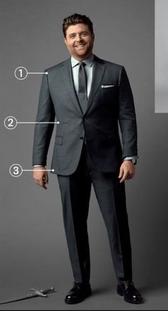 Casual Outfits For Big Men, Plus Size Men Suits, Round Face Men, Men Suits Wedding, Mens Office Wear